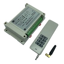 12V-24V 12CH 10A 무선 원격 제어 스위치 라이트 / 램프 / 창 / 차고 도어 셔터 프로젝션 스크린 / 스마트 홈, 하나, 하얀