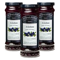 샹달프 블루베리잼, 3개, 284g