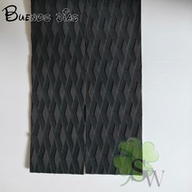 buenos DIA S 서핑 보드 오토바이 EVA 다이아몬드 스키 슬립 EvaFoam 시트 매트 3M Adhensive, 01 black 24 by 110cm