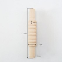 도자기공예 만들기 도구 물레 DIY세라믹 나무 질감 점토 압연 엠보싱 스틱 조각 도자기 진흙 롤러 양각 패, 08 B-Embossing-21cm