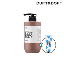 더프트앤도프트 릴렉싱스파 바디워시 500ml 택1 + 소피소피핸드겔30ml, 화이트머스크 + 소피소피핸드겔30ml
