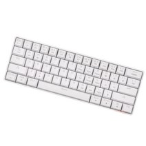 GHSHOP DIK61 무선 60% 기계식 게임용 키보드 소형 Bluetooth 기계식 키보드 파란색 스위치 61개 키 다중 장치 연결과 호환, 11.5x4x1.5인치, 플라스틱 전자 부품, 하얀색