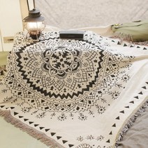 올포디움 보헤미안 에스닉 블랭킷 캠핑 차박 인디언 쇼파 담요, 에스닉(125X160)