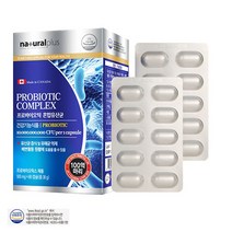 캐나다 100억 프로바이오틱스 유산균 60캡슐, 1박스, 500mg