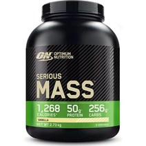 옵티멈 시리어스 매스 Serious Mass 바닐라 단백질 파우더 2.72kg 6lbs 215219