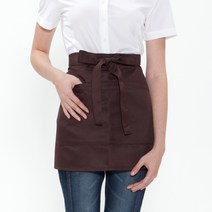허리형 미니 단색 앞치마 /브라운(A-213), 브라운(A-213), 1개