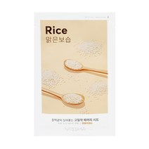 미샤 에어리 밀착 시트마스크 19g, 쌀 1매