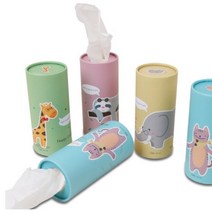에버센스 동물캐릭터 휴대용 캔티슈 4종 1세트 4PCS