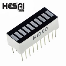 LED 전광판 모듈 간판 엘리베이터 광고10 세그먼트 디지털 빨간색 LED 막대 그래프 디스플레이 매우 밝은, 한개옵션1, 한개옵션0