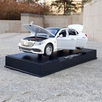 1:32 벤츠 마이바흐 s650 다이캐스트 자동차모형 미니카 피규어 프라모델, 화이트