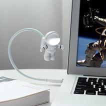 다왕 ZZK063 하얀 우주비행사 usb 북라이트