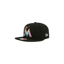 뉴에라 스냅백 여성 New Era 950 Women Men Hat Cap Snapback Black White Florida Miami Marlins