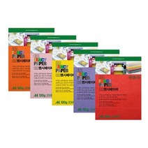 두성/OA팬시페이퍼 120g A4/OA용지 색상지, M60/녹색, 1세트
