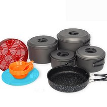 버팔로 코펠 경질 7-8인용 식기세트 캠핑용품