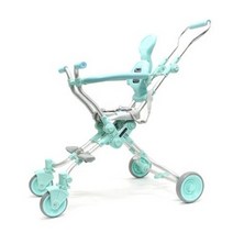 프리미엄 용 트라이크 유모차 민트 NEW T3SS