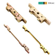 한화 현대 L&C 락킹기어 스트라이커 오토락핸들 샷시손잡이 잠금장치, 1P Auto Lock-무가공N, 1개