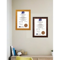 [모든액자] A4사무용액자_3704(1)조각테우드(상장/허가증/인증서), 오크, 탁상용