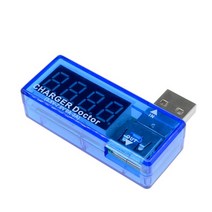 전압계 DC3.3-7.5V USB 충전 전류 전압 테스터 감지 장치 배터리, 03 Blue