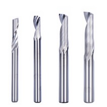 1Pcs 3.175/4/5/6/8mm 알루미늄 CNC 공구용 단일 플루트 밀링 커터 솔리드 카바이드 복합 패널, [54] 12x52x100L