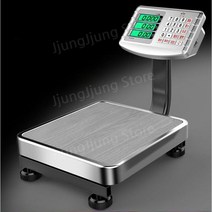 업소용 정육점 저울 전자 스케일 마트 과일 고기 야채 계량 디지털 계량기, F. 50kg 백라이트(회전포함)+방수커버