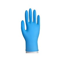 Sempermed BKNF103 SemperForce 검은색 니트릴 장갑 4mil 파우더 프리 미디엄 100개들이 팩
