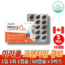 프리미엄 코스트코 약국 리얼 코큐텐 100 코자임 큐텐 coq10 유비퀴논 맥스 혈압 영양제 캐나다 직수입 활력 비타민B군, 5박스