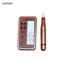디지털 매력적인 2 문신 기계 영구 메이크업 키트 눈썹 입술 로터리 스위스 마이크로블레이딩 MTS 펜 세트 메이크업 기계, [8] 10PCS 5F
