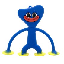 NONE 양귀비 playtime bluey 그림 플러시 고스트 페이스 동물 장난감 huggy wuggy 배낭 아이와 게임 팬 선물 c, 보여진 바와 같이