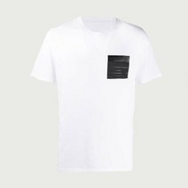 [명품]마르지엘라 20FW 스테레오타입 패치 화이트 반팔 S50GC0623 S23594 100 S50GC0623S23594100