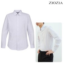 지오지아 95 100 사이즈 남성 다크네이비 폴리혼방 슬림핏 드레스셔츠