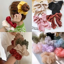 29종 반다나 헤어밴드 예쁜 아이유 곱창머리끈 리본