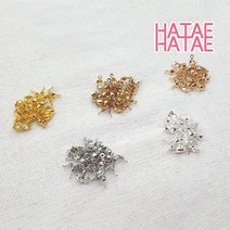 하태하태 올챙이캡 2g(약20개) 누름볼 고리 키링 악세사리 부자재, 05.화이트실버(약 20개)
