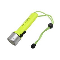 수중랜턴 전문 수중 다이빙 손전등 1200Lm Q5 LED 스쿠버 토치 조명 빛 방수 휴대용 랜턴, [05] Fluorescent yellow