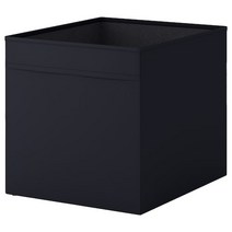 IKEA 이케아 DRONA 수납정리함, 블랙, 1