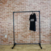 분체도장 가정용행거 매장용행거 옷가게행거, (kh-05) 800(w)*1000(h) (블랙)