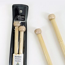 밤부막대바늘35cm/튤립/장갑바늘 대나무바늘 프랜즈얀, 3.50mm