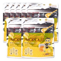 레몬 페퍼민트 도라지 로얄 프로폴리스 목캔디 12정, 레몬 7개