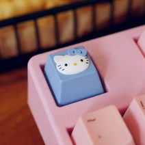 해외 키티 핑크 레드 그린 키캡 예쁜 키캡 키보드꾸미기-12176, 옵션03