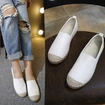 미스진 여성 심플 슬립온 플랫 슈즈