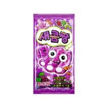 카투길식품 SKD-친구가좋아하는 새콤짱 포도맛 45g, 5개