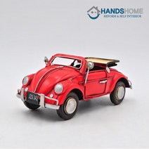 핸즈홈 자동차 철제 모형 10종 빈티지소품 미니어쳐, 철제모형 자동차 M-JLC866S-R