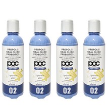 POC Pro 프로폴리스+구강유산균(프로바이오틱스) 오랄클리어 천연성분 찌꺼기 어린이 임산부 가글, 4