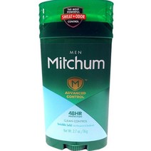 Mitchum 남성용 고급 컨트롤 클린 인비저블 솔리드 76.5g2.7온스 7팩 USA 미국, 2.7 Ounce (Pack of 7)