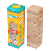오너클랜 샘통 버티고타워 블록빼기 보드게임 젱가 잰가, 본품, 단일