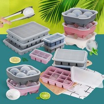 얼음틀 실리콘 왕 트레이 아이스큐브 위스키 각얼음, 코모AZ쇼핑몰 본상품선택