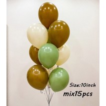 이벤트 풍선 헬륨풍선 캐릭터풍선 생일풍선 풍선이벤트 숫자풍선 어린이풍선 돌잔치풍선 고슴도치 여우 기린 호일 사파리 생일 녹색 정글 파티 장식 라텍스 베이비 샤워 키즈 공, [01] 기타, [08] mix15pcs