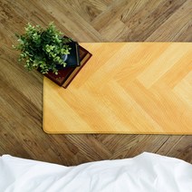 우드로하우스 디자인 양면 쿠션매트 PVC주방매트 발매트 12T 950X460mm(소), 디자인:04.유칼립(NL1004) / 사이즈:S-950X460X12mm