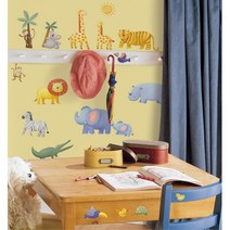 유치원 어린이집 실내 인테리어 벽 스티커 교육장난감, 소피더지라프