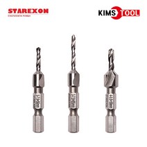 스타렉슨 이중기리 SSD 육각비트 사라기리 이중비트 철용 목재 금속용 목공용, SSD-498