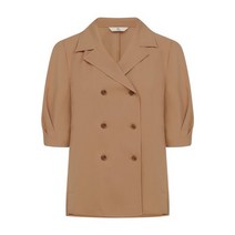 KL 카라 넥 더블 버튼 블라우스 KGBLME83O9